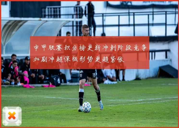 中甲联赛积分榜更新冲刺阶段竞争加剧冲超保级形势更趋紧张